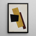Composition - Lioubov Popova — framed artwork on a wall