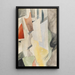 Cubist Study Painting - Lioubov Popova — framed artwork on a wall