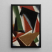 Architectonique picturale - Lioubov Popova — framed artwork on a wall