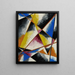 Compositions sans titre - Lioubov Popova — framed artwork on a wall