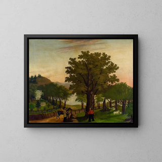 Save this tree - M McClure — framed artwork on a wall