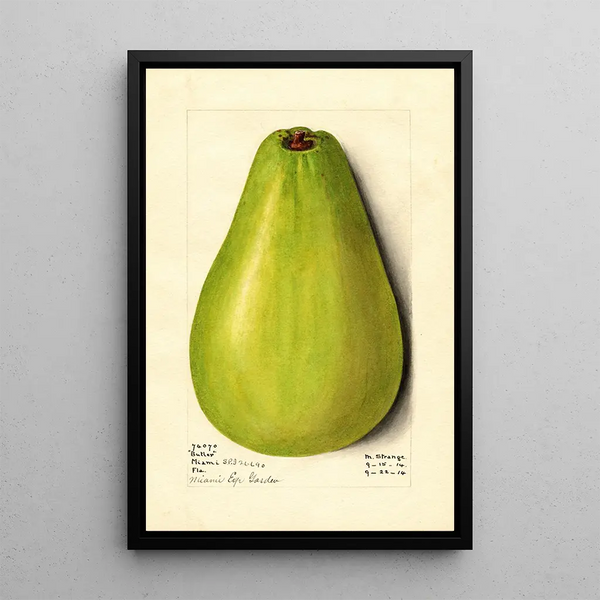 Persea Butler Painting - M Strange — framed artwork on a wall