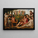 Apollon et les Muses - Maarten van Heemskerck — framed artwork on a wall
