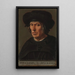 Jacob Willemsz van Veen 1456-1535 the father of the artist - Maarten van Heemskerck — framed artwork on a wall