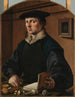 Portrait of a man, perhaps Pieter Gerritsz Bicker - Maarten van Heemskerck — artwork view