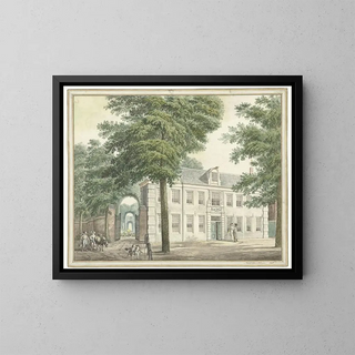 Wisseloord à Muiderberg - Maas van Altena — framed artwork on a wall