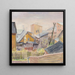 Landscape - Ella Mtik — framed artwork on a wall