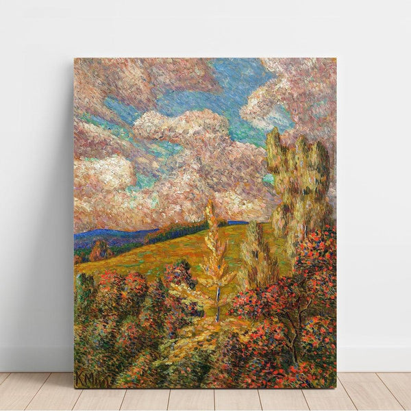 Reproduction of the painting Landscape - Konrad Mägi