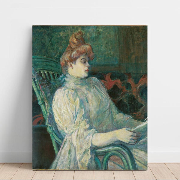 Reproduction of the painting Madame Marthe X Painting - Bordeaux - Henri de Toulouse-Lautrec