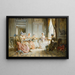 La classe de broderie - Madeleine Jeanne Lemaire — framed artwork on a wall