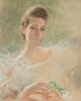 A Beauty in White - Madeleine Carpentier — artwork view