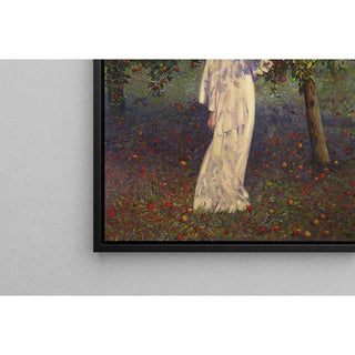 Reproduction of the painting Mademoiselle au jardin, Automne - Leon Kamir-Kaufmann