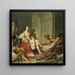 Mademoiselle de Clermont en sultane - Jean-Marc Nattier — framed artwork on a wall