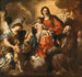 Madonna and Child with Saint Francis of Paola and Archangel Raphael - Neapolitan School — artwork view