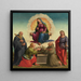 Madonna Delle Cintola with Saints Benedict, Thomas, Francis, and Julian - Francesco Granacci — framed artwork on a wall