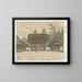 the Imperial University Gate - Maeda Masao — framed artwork on a wall