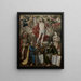 Christ Triumphant - Maerten de Vos — framed artwork on a wall