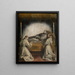 Saint Didaque's death - Maerten de Vos — framed artwork on a wall