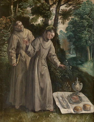 Maerten De Vos - Saint Didacus Finds a Miraculous Meal.webp