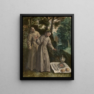 Maerten De Vos - Saint Didacus Finds a Miraculous Meal.webp