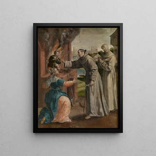 Maerten De Vos - Saint Didacus Saves a Boy From the Oven.webp