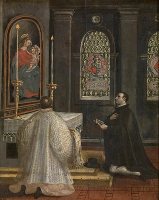Maerten De Vos - Saint Didacus of Alcal at Prayers.webp