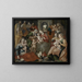 The Holy Family - Maerten de Vos — framed artwork on a wall