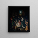 The Nativity - Maerten de Vos — framed artwork on a wall