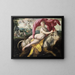 The Rape of Europa - Maerten de Vos — framed artwork on a wall