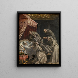 Maerten De Vos - The Spanish Crown Prince Don Carlos Heals After Touching the Corpse of Saint Didacus.webp