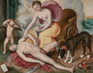 Venus and Adonis - Maerten de Vos — artwork view