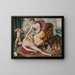 Venus and Adonis - Maerten de Vos — framed artwork on a wall