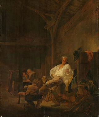 Maerten Stoop - An officer in billeted quarters.webp