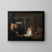 Pillages d'une maison de maître - Maerten Stoop — framed artwork on a wall