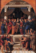 Reproduction of the painting The Marriage of the Virgin - Maestro dei Dodici Apostoli