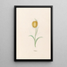 Fritillary Painting - Magdalena Rosina Funck — framed artwork on a wall