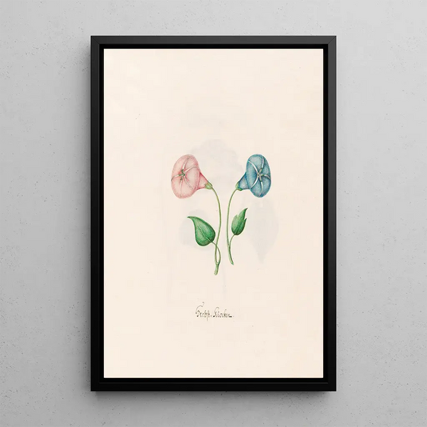 Clochettes d'automne - Magdalena Rosina Funck — framed artwork on a wall