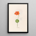 Capucine - Magdalena Rosina Funck — framed artwork on a wall