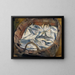 Baltic Herring Painting - Magnus Enckell — framed artwork on a wall