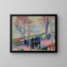 Bords de la Seine - Magnus Enckell — framed artwork on a wall