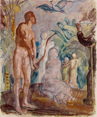 Magnus Enckell - Bird of Paradise sketch.webp