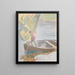 Boy with Sail - Magnus Enckell — framed artwork on a wall
