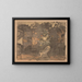 Christmas Tree Painting - Magnus Enckell — framed artwork on a wall