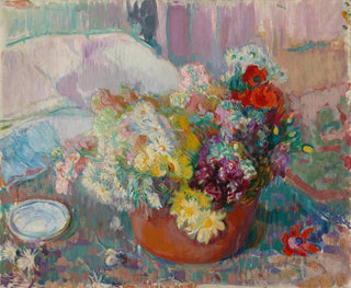Flower Painting - Magnus Enckell — artwork view