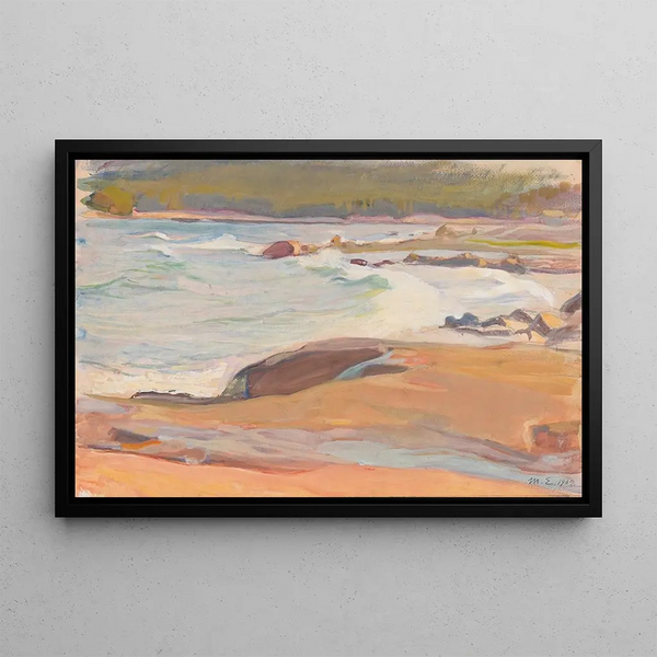from Suursaari Island - Magnus Enckell — framed artwork on a wall