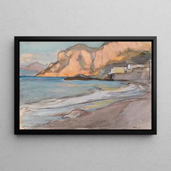 the Naples region - Magnus Enckell — framed artwork on a wall