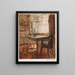 Interior Painting - Magnus Enckell — framed artwork on a wall