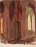 La cathédrale s'effondre - Magnus Enckell — artwork view