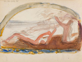 Sketch for the work Golden Age - Magnus Enckell — artwork view