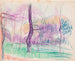 Tree Landscape Painting - Magnus Enckell — artwork view